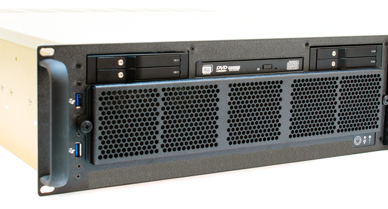 Ampex TuffServ® Recorder/Server-X (TRS-X) 3U-Module